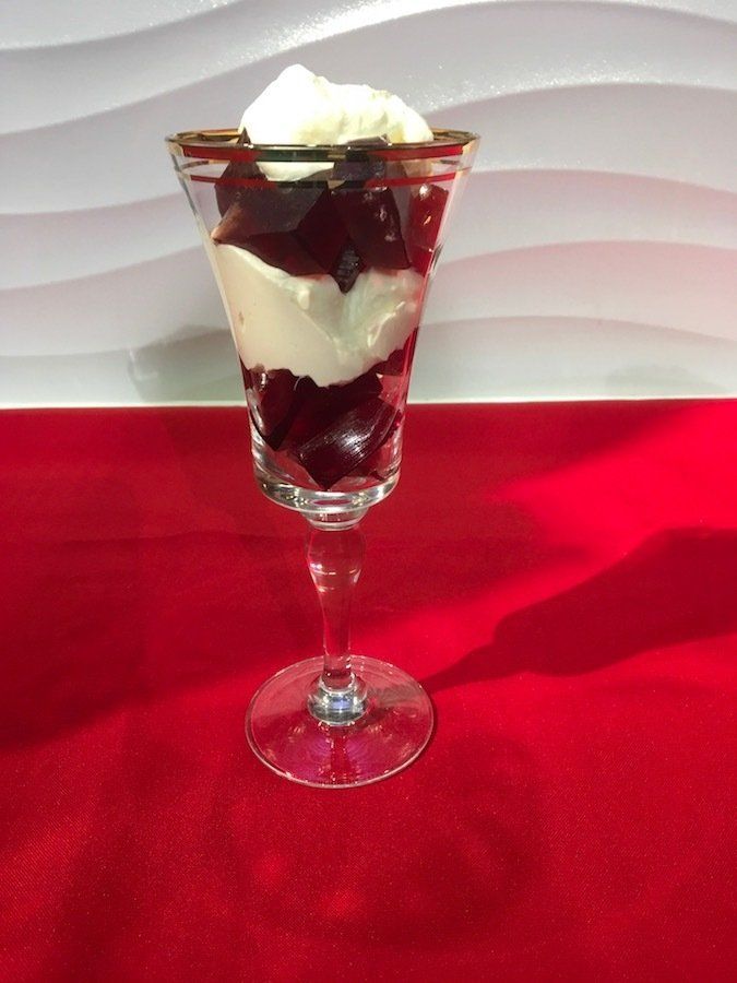 Roses and Cream Parfait